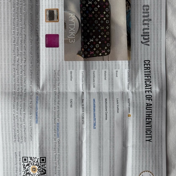 Louis Vuitton Black Multicolor Monogram Zip Wallet - Picture 13 of 13